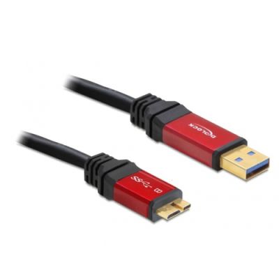 DeLOCK 1.0m 3.0 USB A/micro-B USB Kabel 1 m USB 3.2 Gen 1 (3.1 Gen 1) Micro-USB B