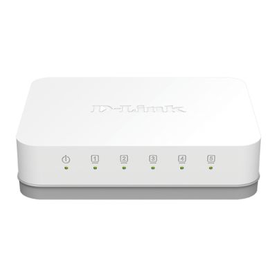 D-Link GO-SW-5G Unmanaged Gigabit Ethernet (10/100/1000) Weiß