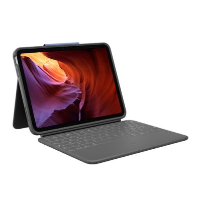 Logitech Rugged Folio Graphit Smart Connector QWERTY Italienisch
