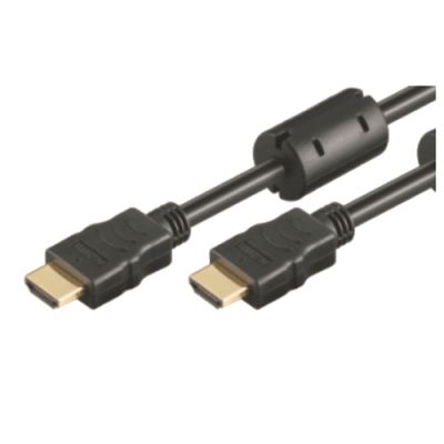 M-Cab HDMI Hi-Speed Kabel w/E - 4K/60Hz - 3.0m - schwarz - F