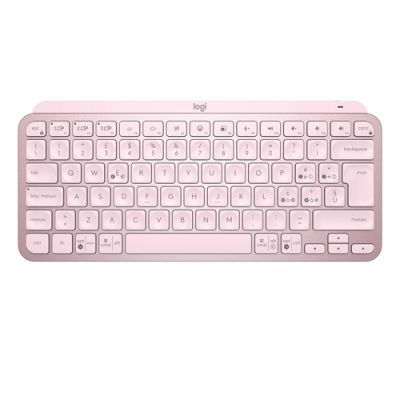 Logitech MX Keys Mini Tastatur RF Wireless + Bluetooth QWERTY Italienisch Pink