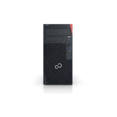 Fujitsu ESPRIMO P6012 Intel® Core™ i5 i5-12400 8 GB DDR4-SDRAM 256 GB SSD Windows 11 Pro Desktop PC Schwarz, Rot