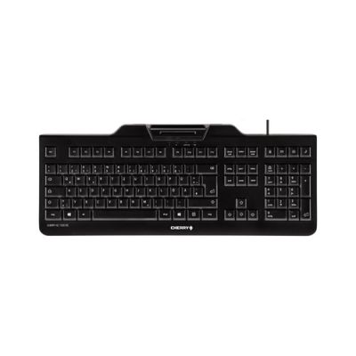 CHERRY KC 1000 SC Tastatur USB QWERTZ Schweiz Schwarz