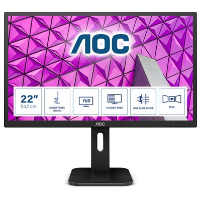 AOC P1 22P1 Computerbildschirm 54,6 cm (21.5") 1920 x 1080 Pixel Full HD LED Schwarz