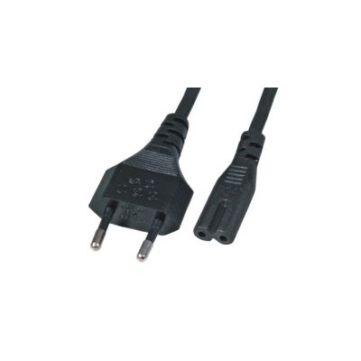M-Cab 7200491 Stromkabel Schwarz 1,8 m Netzstecker Typ C