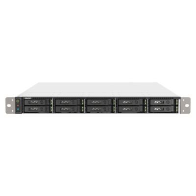 QNAP TS-h1090FU NAS Rack (1U) Ethernet/LAN Schwarz, Grau 7302P