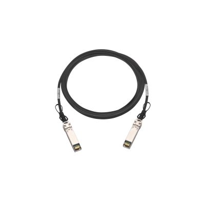 QNAP CAB-DAC30M-SFPP Glasfaserkabel 3 m SFP+ DAC Schwarz