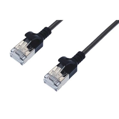 M-Cab 2200035 Netzwerkkabel Schwarz 0,5 m Cat6a U/FTP (STP)