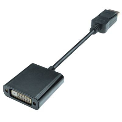 M-Cab 6060005 Videokabel-Adapter 0,2 m DisplayPort DVI Schwarz