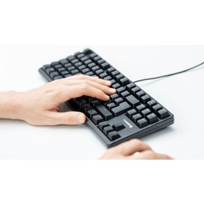 CHERRY G80-3000N RGB TKL Tastatur USB AZERTY Französisch Schwarz