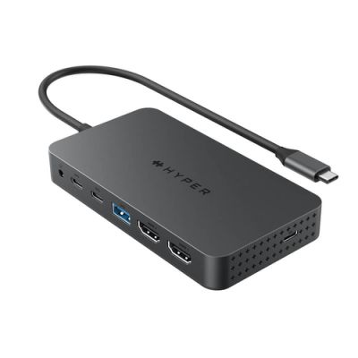 Targus HyperDrive Next Dual USB Typ-C Grau