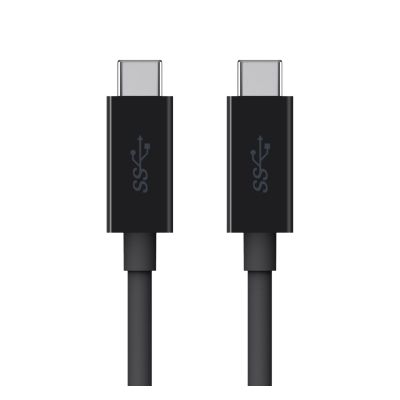 Belkin F2CU049bt2M-BLK USB Kabel 2 m USB 3.2 Gen 1 (3.1 Gen 1) USB C Schwarz