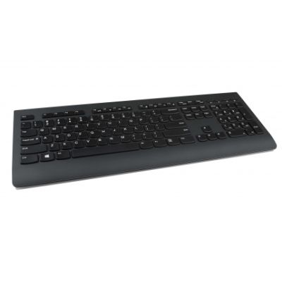 Lenovo 4X30H56844 Tastatur RF Wireless Belgisch, Französisch Schwarz