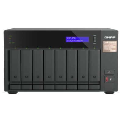 QNAP QVP-85B NAS & Speicherserver Tower Ethernet/LAN Schwarz