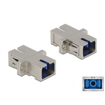 DeLOCK 86872 LWL-Steckverbinder SC Silber