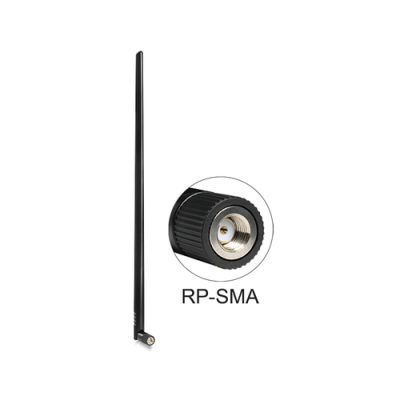 DeLOCK 88450 Netzwerk-Antenne Omnidirektionale Antenne RP-SMA 9 dBi