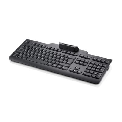Fujitsu KB100 SCR Tastatur USB Dänisch Schwarz