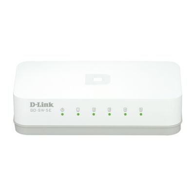 D-Link GO-SW-5E/E Netzwerk-Switch Unmanaged Fast Ethernet (10/100) Weiß