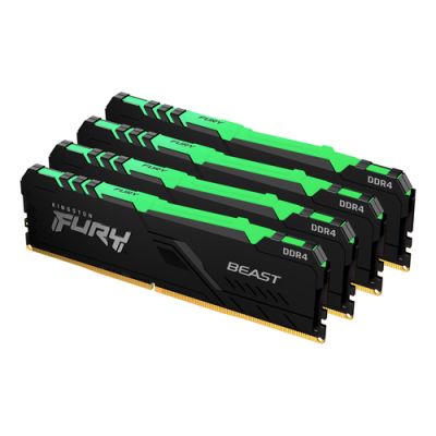 Kingston Technology FURY Beast RGB Speichermodul 32 GB 4 x 8 GB DDR4 3200 MHz