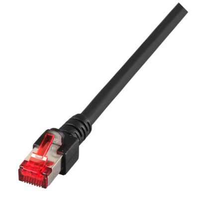 EFB Elektronik RJ45 S/FTP Cat6 Netzwerkkabel Schwarz 25 m S/FTP (S-STP)