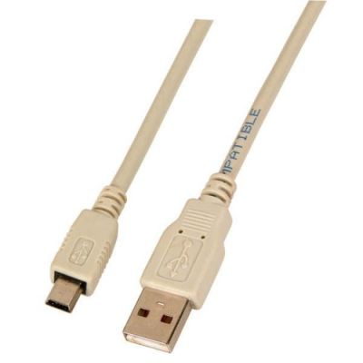 EFB Elektronik K5250.0,5V2 USB Kabel 0,5 m USB 2.0 USB A Mini-USB B Grau