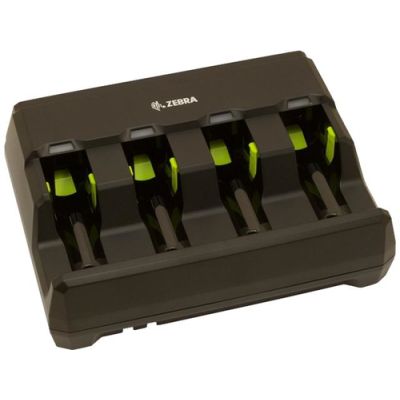 Zebra SAC3600-4001CR Ladegerät für Mobilgeräte Barcodelesegerät Schwarz AC Drinnen