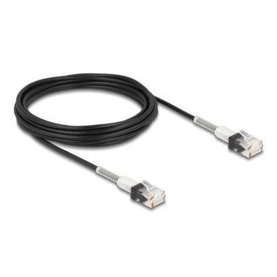 DeLOCK 80392 Netzwerkkabel Schwarz 5 m Cat6a U/UTP (UTP)