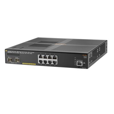 Aruba HPE 2930F 8G PoE+ 2SFP+ TAA Swch Managed L3 Gigabit Ethernet (10/100/1000) Power over Ethernet (PoE) 1U Grau