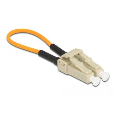 DeLOCK 86930 LWL-Steckverbinder LC 1 Stück(e) Beige, Orange