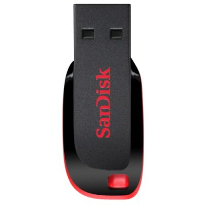 SanDisk Cruzer Blade USB-Stick 16 GB USB Typ-A 2.0 Schwarz, Rot