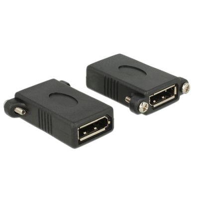 DeLOCK DisplayPort 1.1 F-F Schwarz