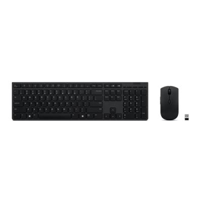 Lenovo 4X31K03949 Tastatur Maus enthalten RF Wireless + Bluetooth Ungarisch Grau