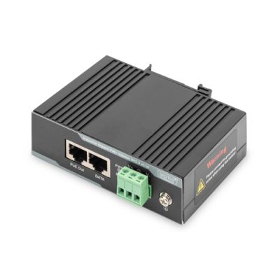 Digitus Industrieller Gigabit Ethernet PoE+ Injektor, 802.3 af/at, 60 W
