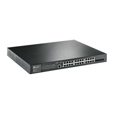 TP-Link JetStream -28-Port-Gigabit-L2-Managed-Switch mit 24 PoE+-Ports