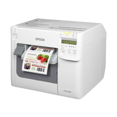 Epson TM-C3500 Etikettendrucker Tintenstrahl Farbe 720 x 360 DPI 103 mm/sek Kabelgebunden Ethernet/LAN