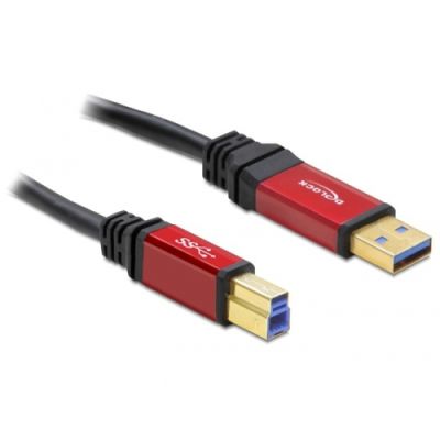DeLOCK 3.0m USB 3.0 A-B USB Kabel 3 m USB 3.2 Gen 1 (3.1 Gen 1) USB A USB B