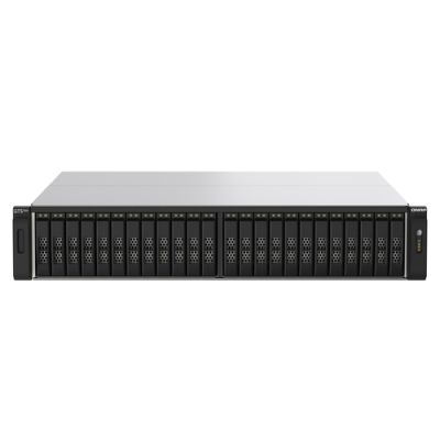 QNAP TS-h2490FU NAS Rack (2U) Ethernet/LAN Schwarz, Grau 7302P