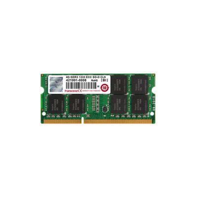 Transcend 8GB DDR3 SO-DIMM Speichermodul 1 x 8 GB 1600 MHz ECC