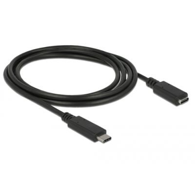 DeLOCK 85534 USB Kabel 1,5 m USB 3.2 Gen 1 (3.1 Gen 1) USB C Schwarz