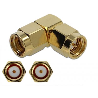 DeLOCK 89951 Drahtverbinder SMA, RP-SMA Gold