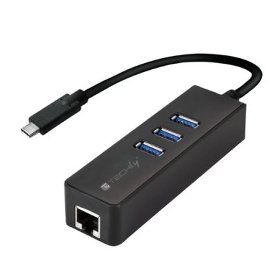 EFB Elektronik IDATA-USB-ETGIGA-3C2 laptop-dockingstation & portreplikator USB 3.2 Gen 1 (3.1 Gen 1) Type-C Schwarz