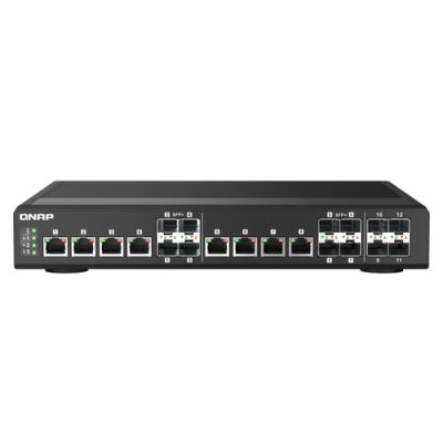 QNAP QSW-IM1200-8C Netzwerk-Switch Managed L2 Schwarz