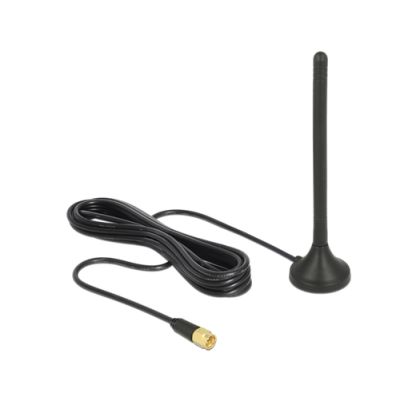 DeLOCK 12419 Netzwerk-Antenne Omnidirektionale Antenne F-Typ 2,5 dBi