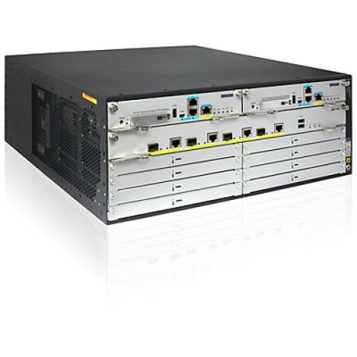 HPE FlexNetwork MSR4060 Kabelrouter Gigabit Ethernet Schwarz, Silber