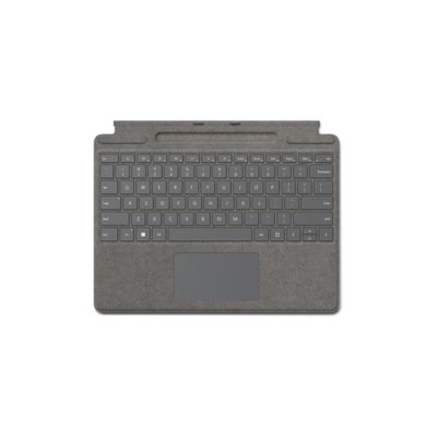 Microsoft Surface Pro Signature Platin Microsoft Cover port QWERTY Englisch