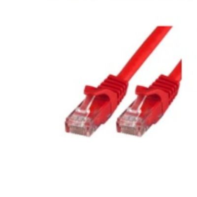 M-Cab 3990 Netzwerkkabel Rot 2 m Cat6 U/UTP (UTP)