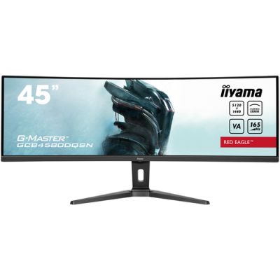 iiyama G-MASTER RED EAGLE CURVED Computerbildschirm 114,3 cm (45") 5120 x 1440 Pixel Dual QHD LED Schwarz