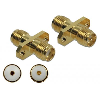 DeLOCK 89957 Drahtverbinder SMA, RP-SMA Gold