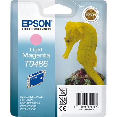 Epson Seahorse Singlepack Light Magenta T0486