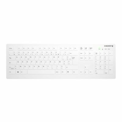 CHERRY AK-C8112 Tastatur RF Wireless AZERTY Französisch Weiß